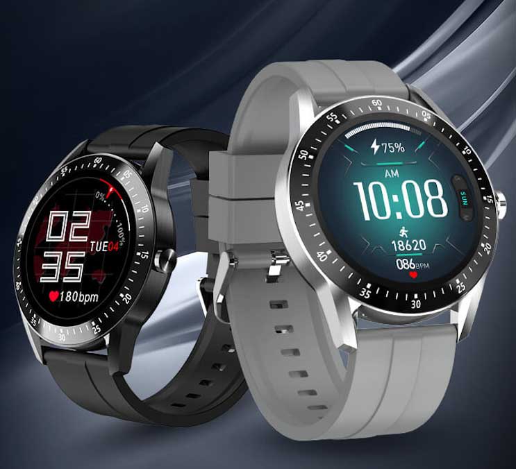 Pametni sat Moye Kronos Pro II Smart Watch Grey - pogled 4