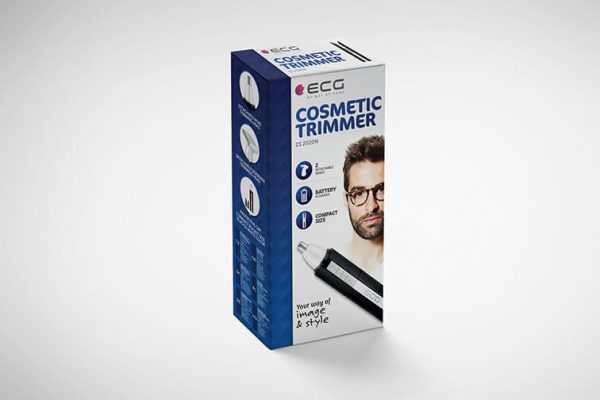 Trimer Za Uklanjanje Dlačica iz Nosa i Ušiju i Oblikovanje Obrva, Zulufa ECG ZS 2020N - pogled 4