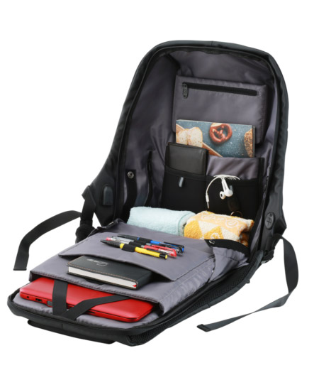 Ranac protiv krađe Canyon BP-G9 crno-sivi - pogled 4