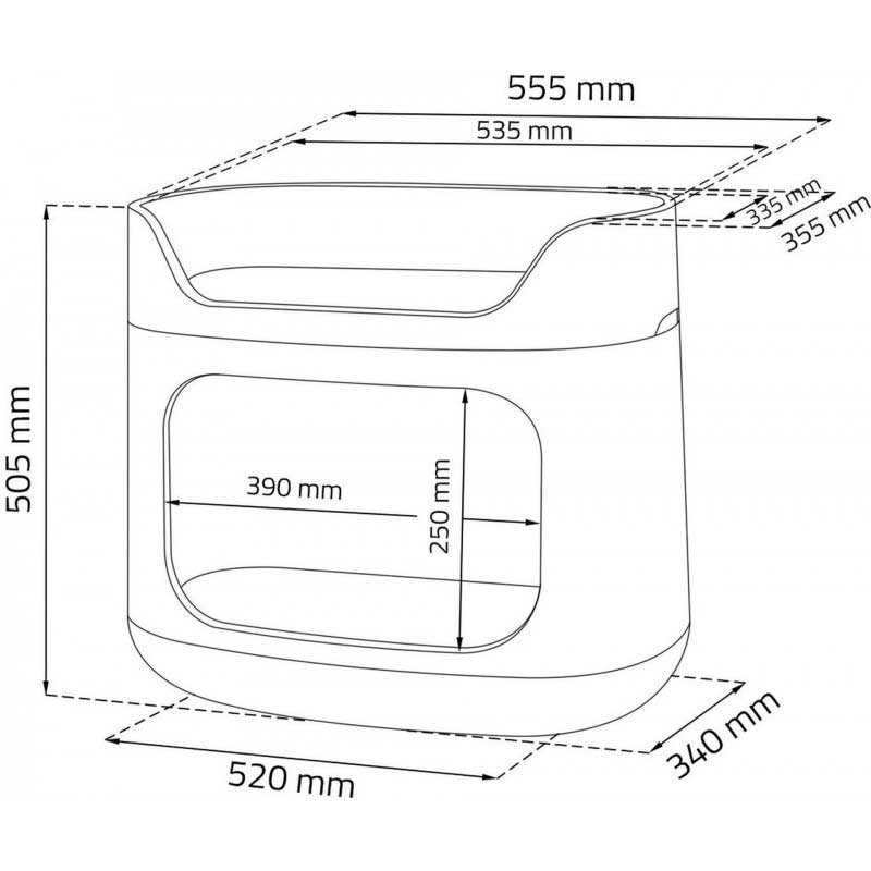 Kućica za kućne ljubimce Curver CU 227525 - pogled 4
