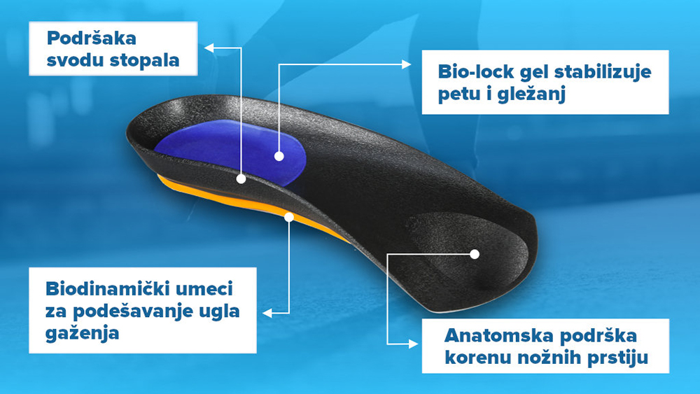 Ortopedski ulošci za cipele Superthotics, muški 39-41 - pogled 4