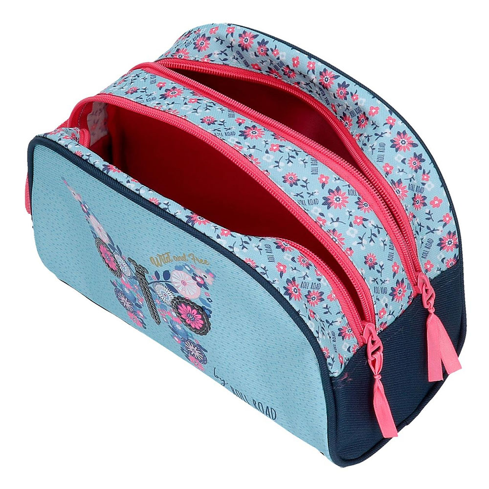 Putni neseser sa 2 pregrade Roll Road Wild And Free 40844 - pogled 4