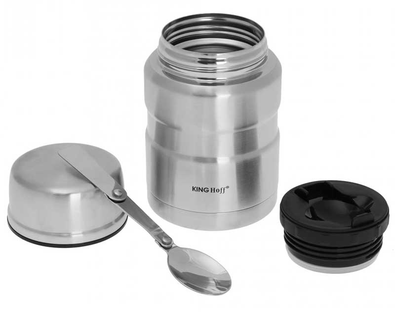Termos za hranu sa sklopivom kašikom 500ml Kinghoff KH1457 - pogled 4
