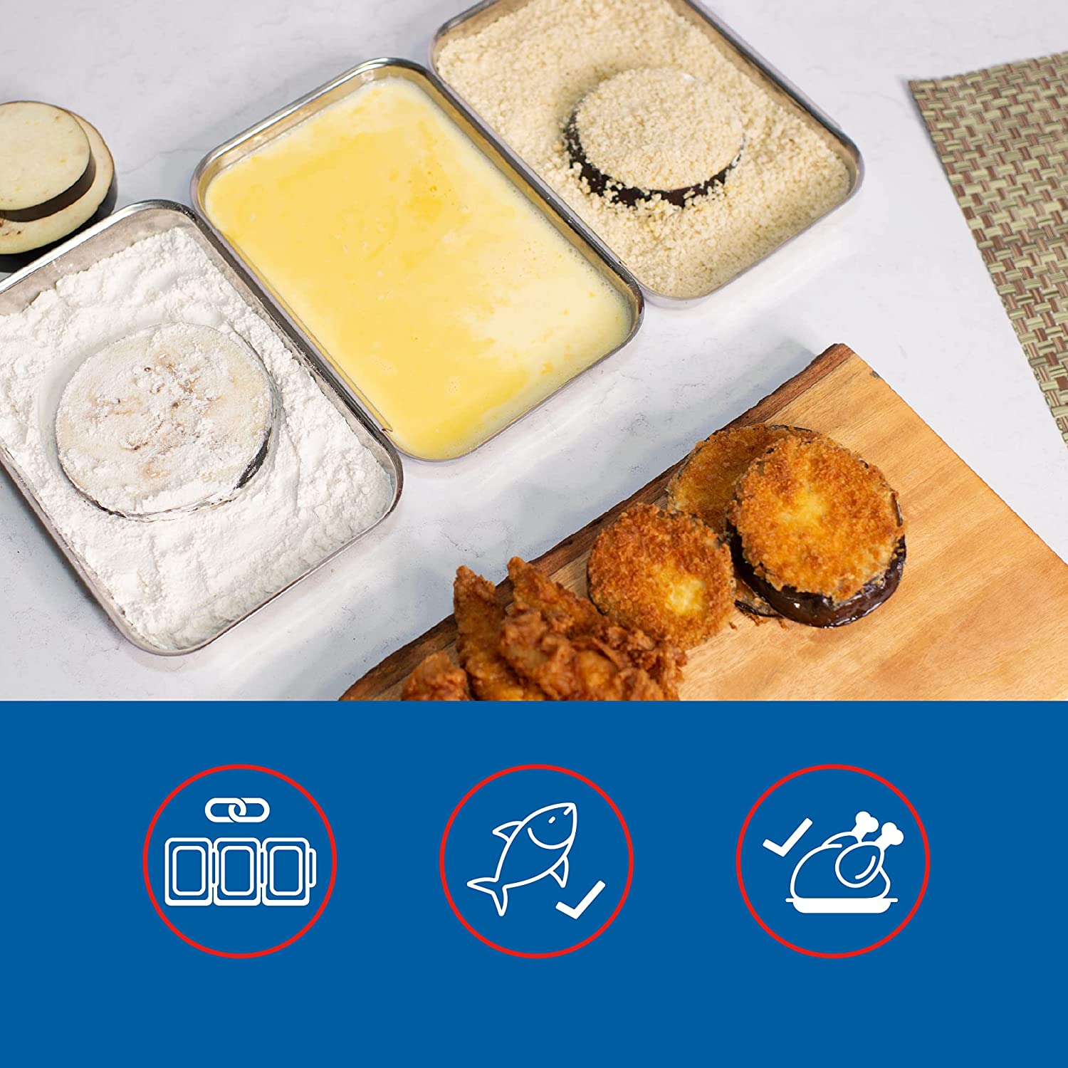 KUCHENPROFI Set za pohovanje i mariniranje - pogled 4