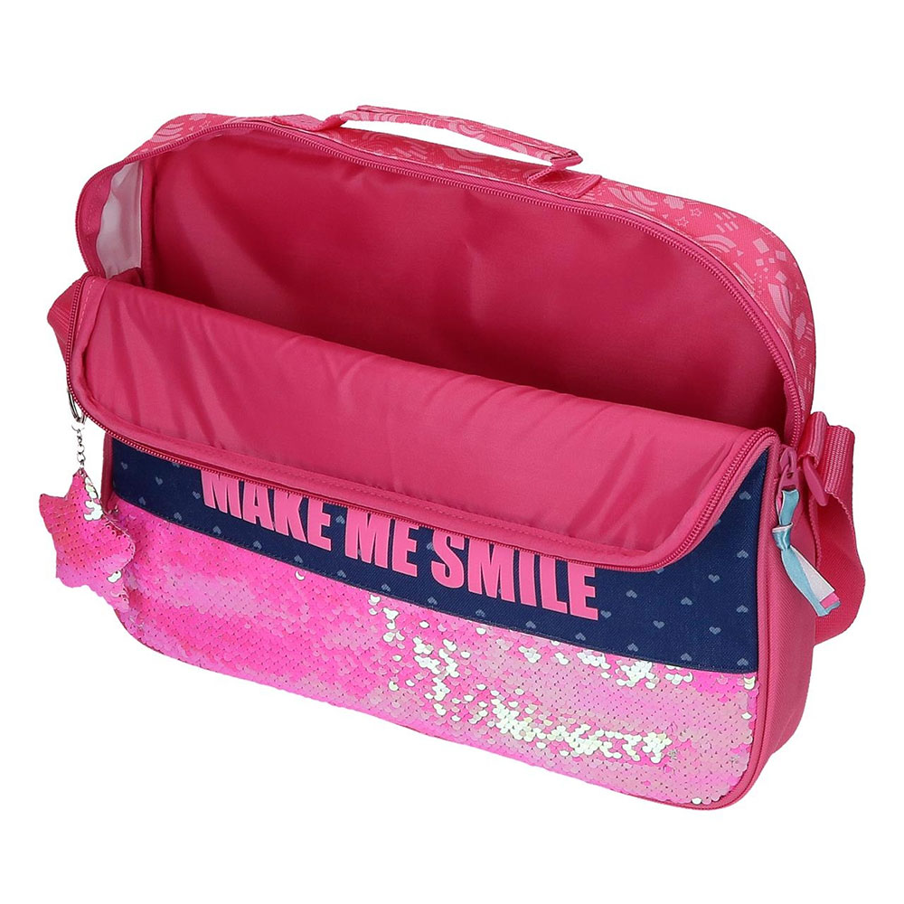 Movom Torba za laptop - školska torba Glitter Rainbow 30453 - pogled 4