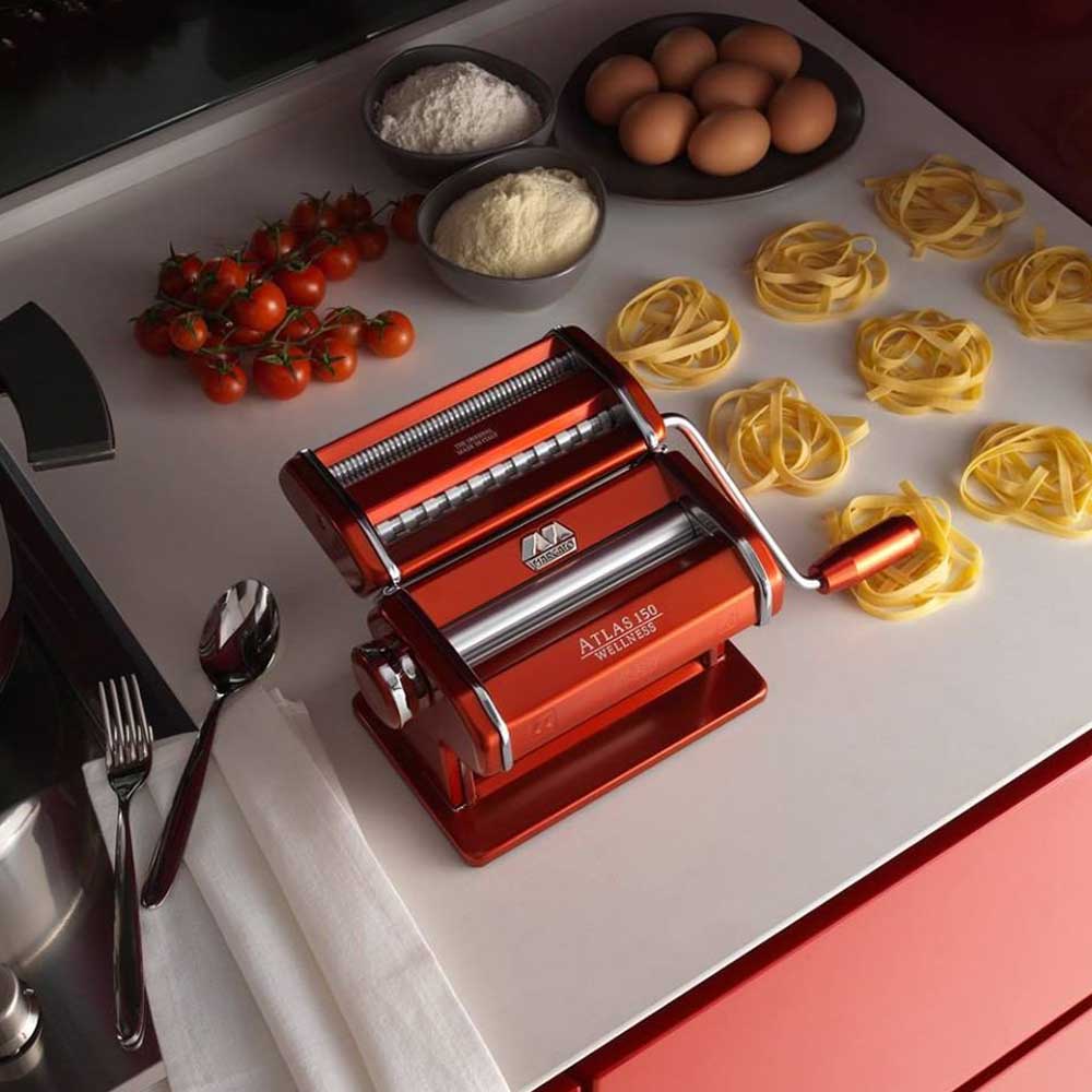 MARCATO Mašina za rezance i testeninu Atlas 150 crvena - pogled 4