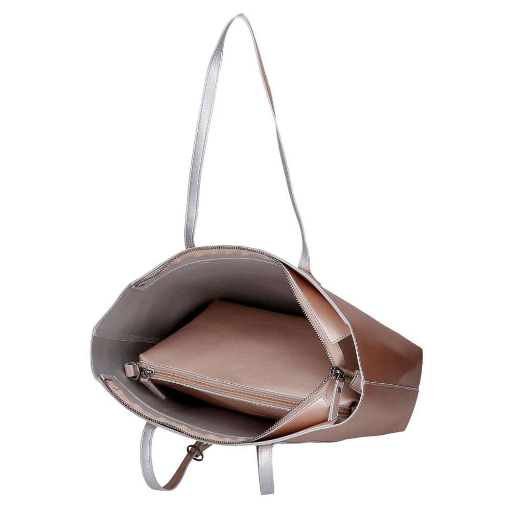 Ženska torba sa neseserom Pepe Jeans Cira Rose Gold 75975 - pogled 4