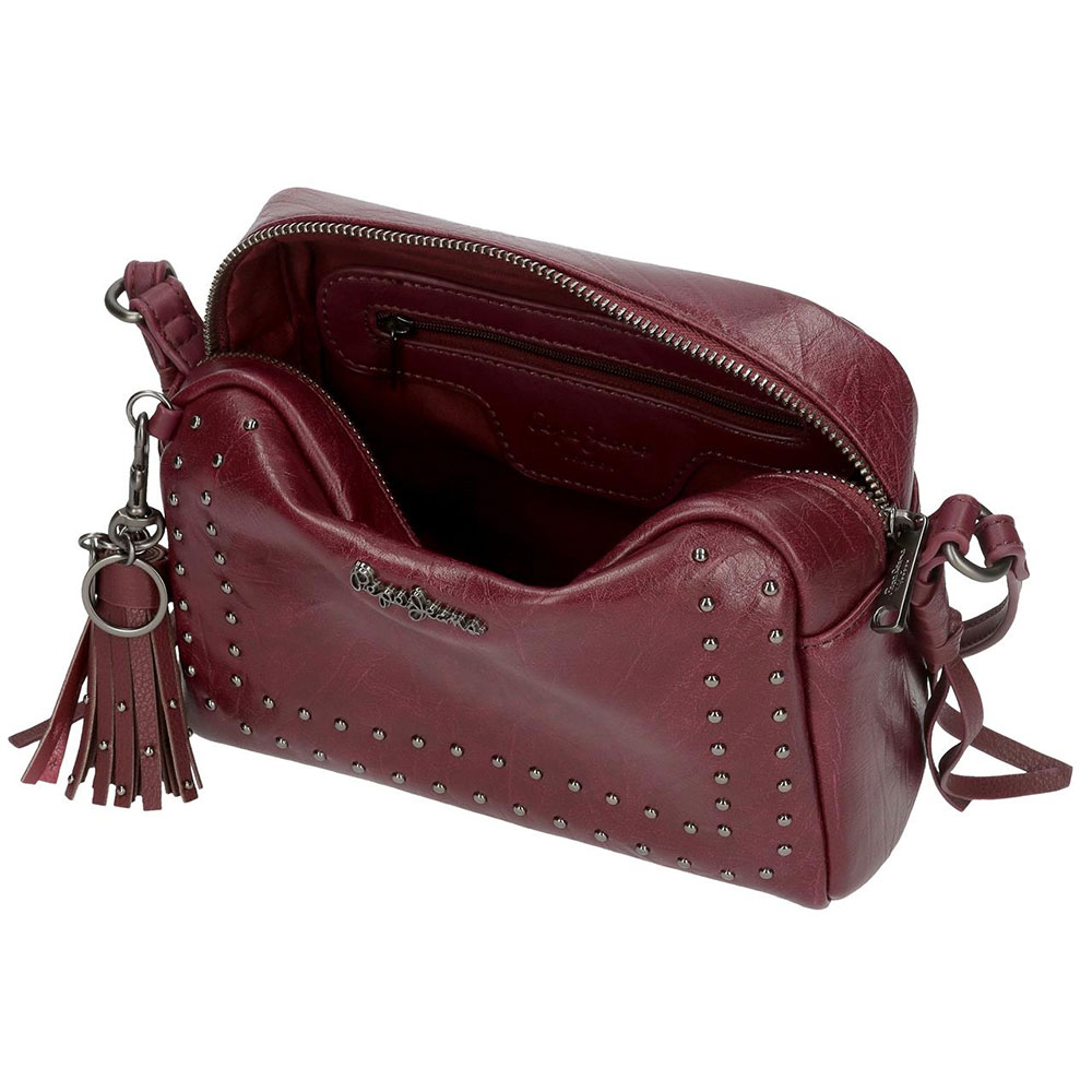 Ženska torba Pepe Jeans Chic Bordeaux 77652 - pogled 4