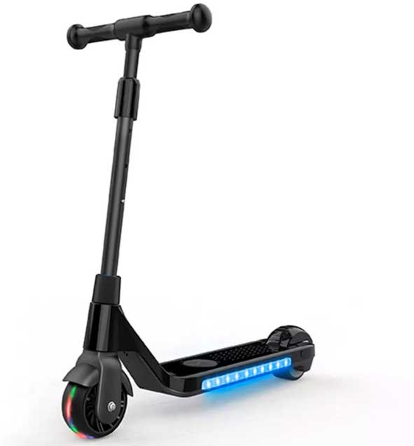 Dečiji električni trotinet sa punjivom baterijom Denver SCK-5400 Crni - pogled 4