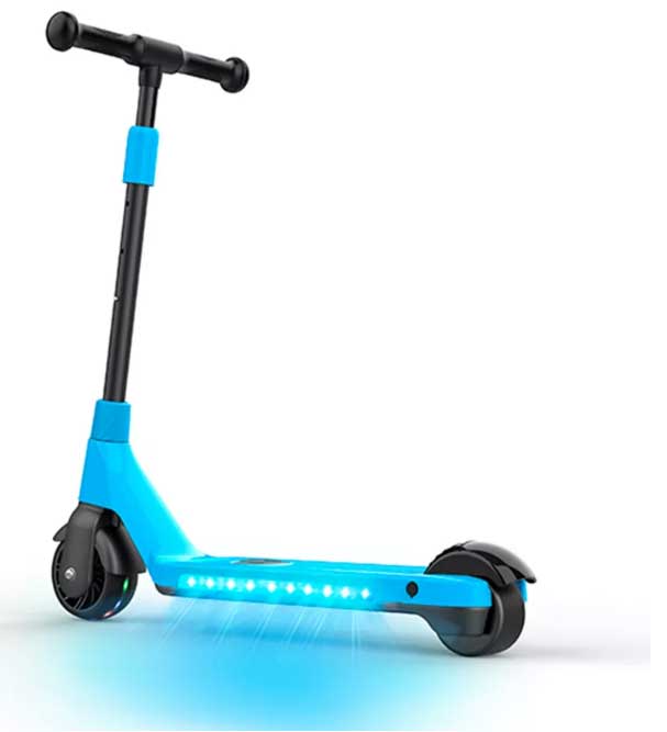 Dečiji električni trotinet sa punjivom baterijom Denver SCK-5400 Plavi - pogled 4