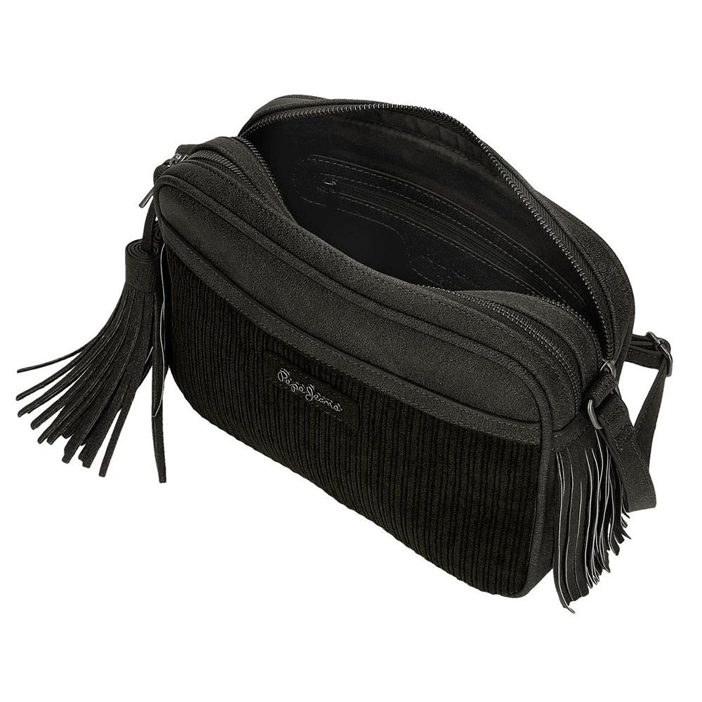 Ženska torba sa dve pregrade Pepe Jeans Cote Black 77753 - pogled 4