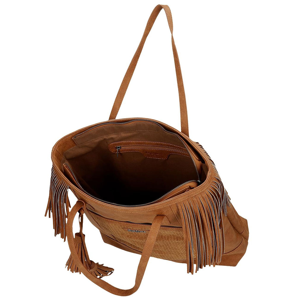 Velika torba Pepe Jeans Cote Brown 77776 - pogled 4