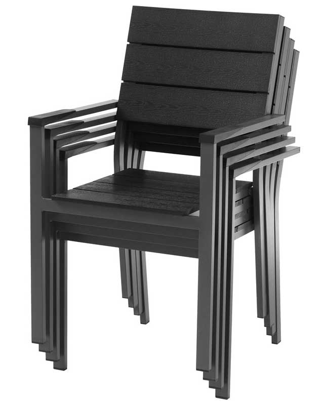 Baštenska stolica Grazio - pogled 4