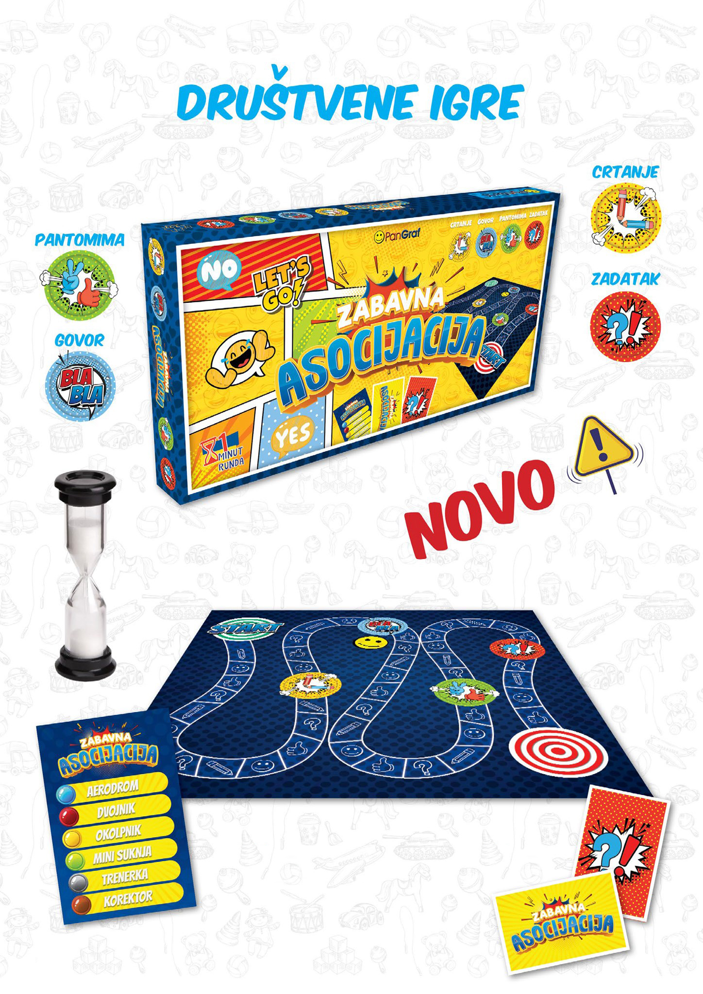Društvena igra Zabavna asocijacija - pogled 4