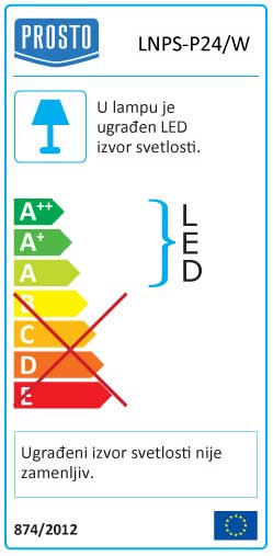 Plafonski LED panel 24W Dnevno svetlo LNPS-P24/W - pogled 4