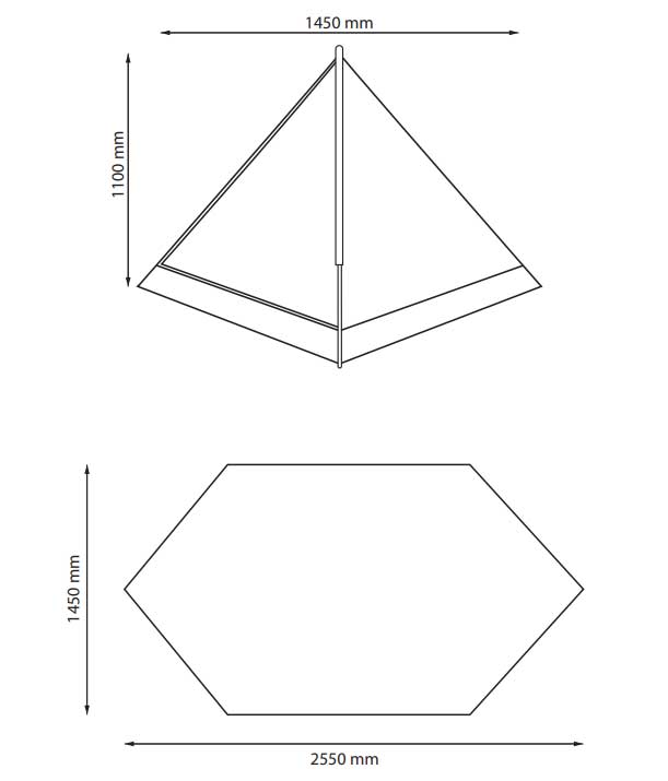 Šator za dve osobe 73008001 - pogled 4