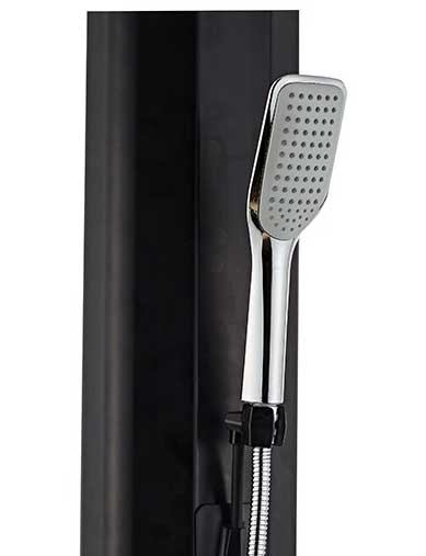 Stubni solarni tuš 35 L sa dodatnom tuš ručicom i slavinom za pranje nogu KR-16 - pogled 4