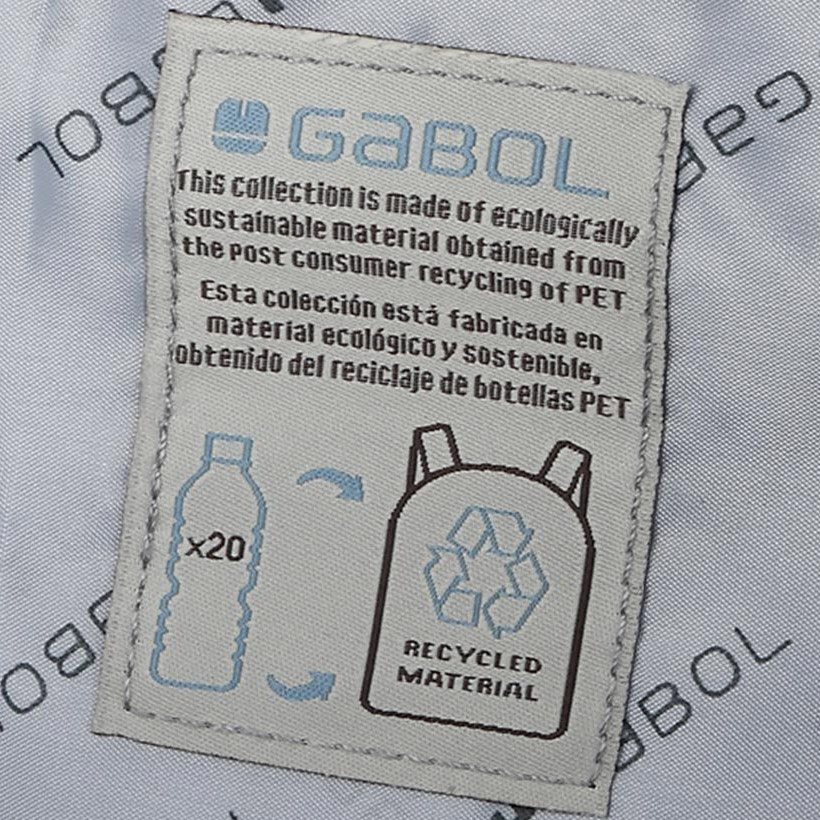 Putna torba Gabol Week Eco plava boja 122309-03 - pogled 4