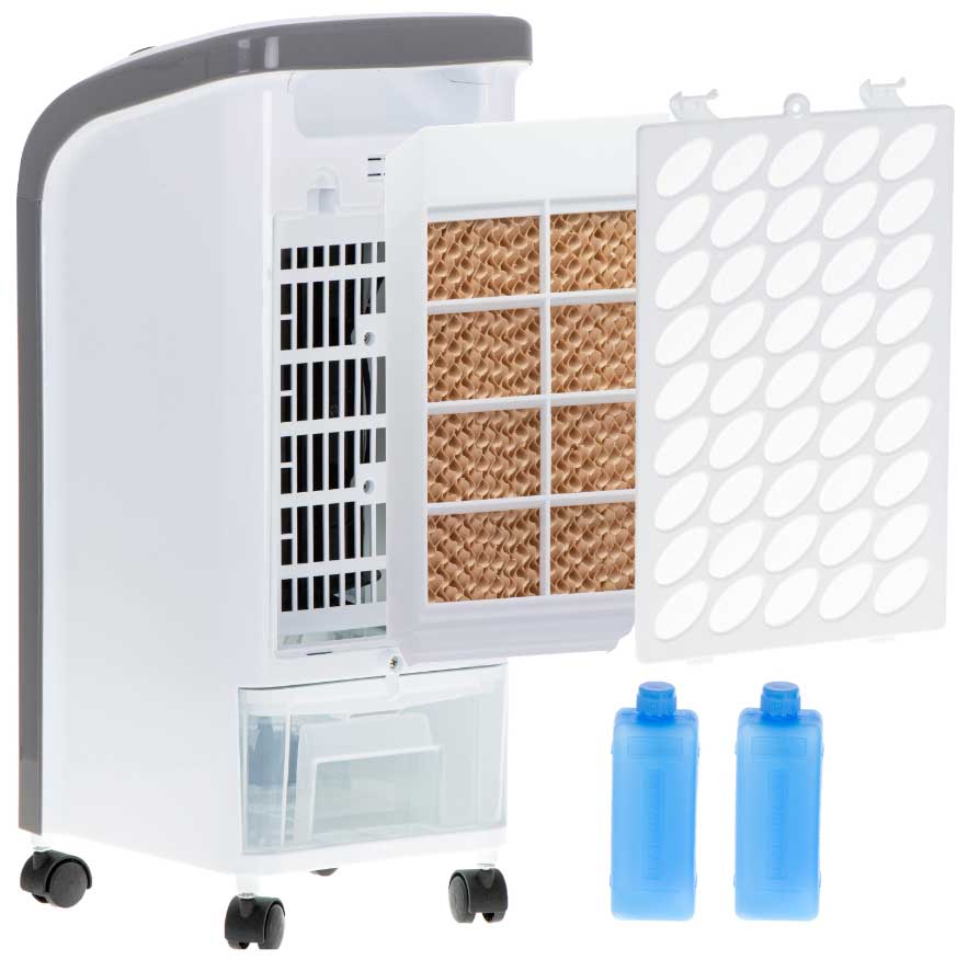 3U1 Uređaj za rashlađivanje ovlaživanje i pročišćavanje vazduha na bazi vode i leda Mesko MS 7918 - pogled 4