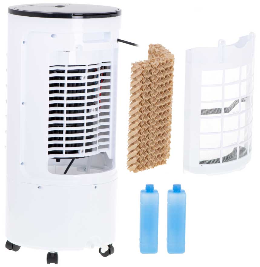 3U1 Uređaj za rashlađivanje ovlaživanje i pročišćavanje vazduha na bazi vode i leda Adler AD 7921 - pogled 4