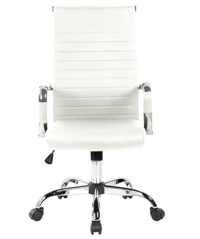 Kancelarijska fotelja 6015H Bela - pogled 4