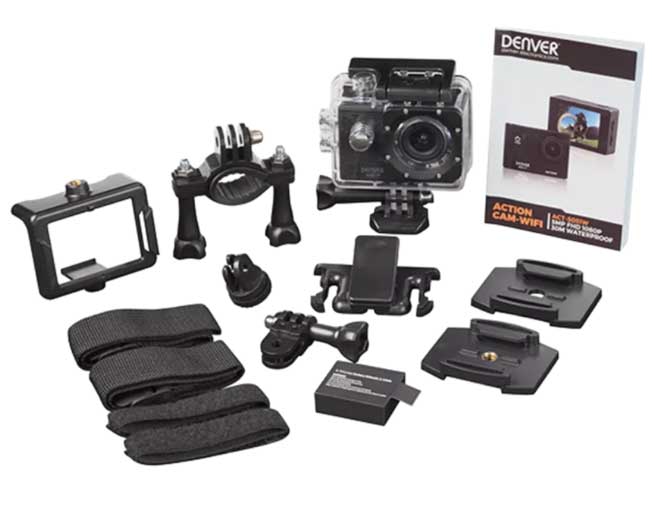 Akciona Wi-Fi kamera sa vodootpornim kućištem Denver ACT-5051W - pogled 4