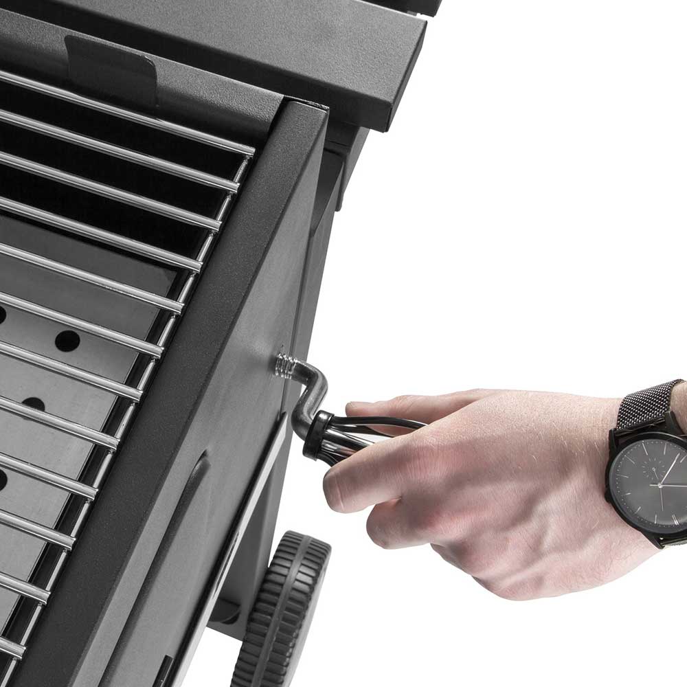 FIELDMANN Roštilj na ćumur sa poklopcem FZG 1008 - pogled 4