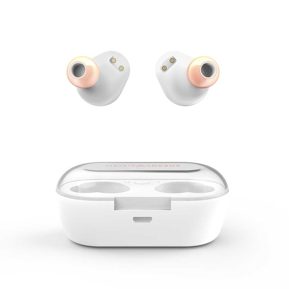 ENERGY SISTEM Bežične slušalice sa mikrofonom Urban 1 True Wireless bele - pogled 4