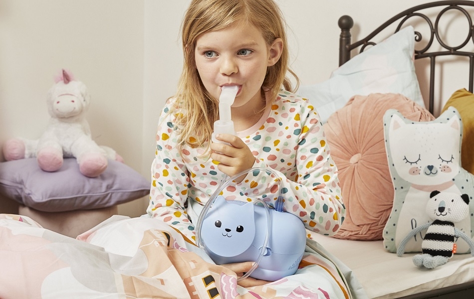 Kompresorski inhalator OMRON Nami Cat - pogled 4