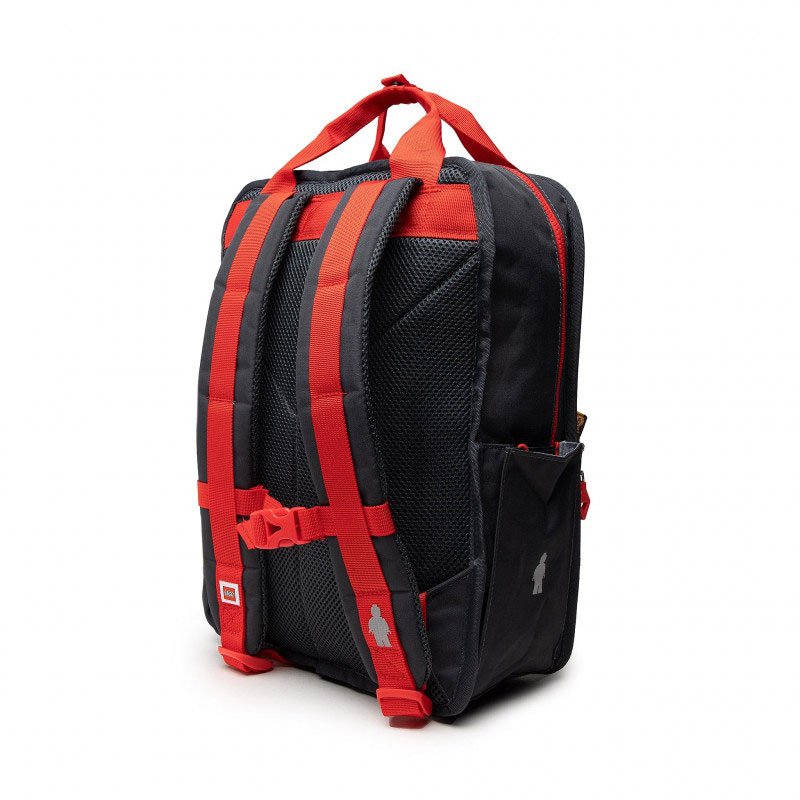 LEGO® Tribini Fun Školski ranac Heads And Cups Red 20128 - pogled 4