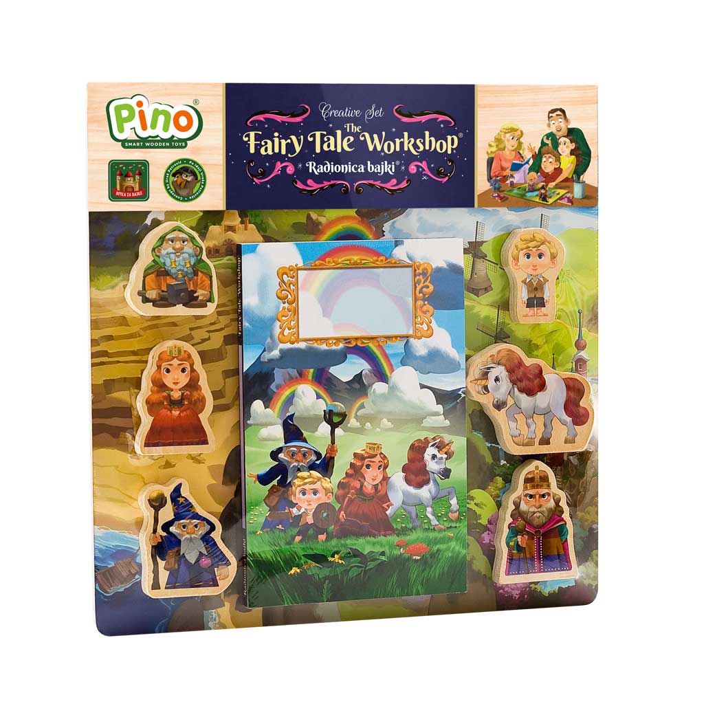 PINO Društvena igra Radionica bajki Duga - pogled 4