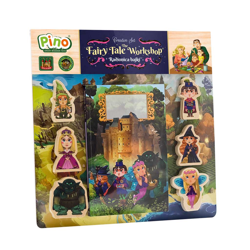 PINO Društvena igra Radionica bajki Zamak - pogled 4