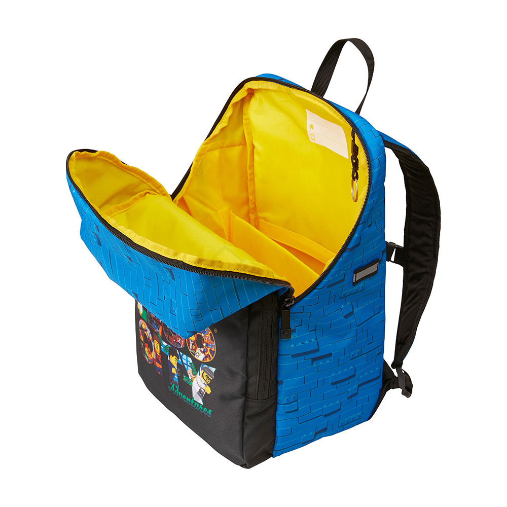 LEGO® City školski ranac Jensen Light Recruiter Police Adventure 20212 - pogled 4