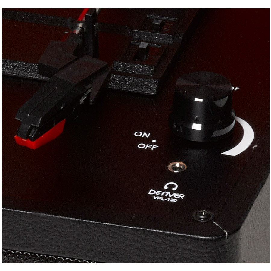 Prenosni gramofon Denver VPL-120BLACK - pogled 4