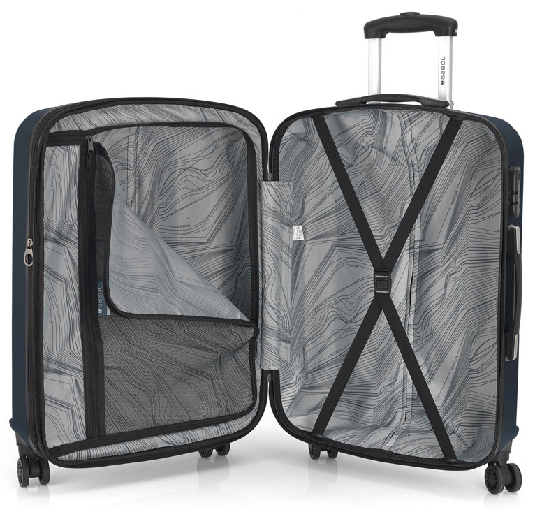 Srednji proširivi kofer sa 4 točka Gabol Alabama 121846-03 - pogled 4