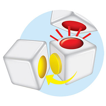 Chicco Edukativne magične kocke - Farma 67077 - pogled 4