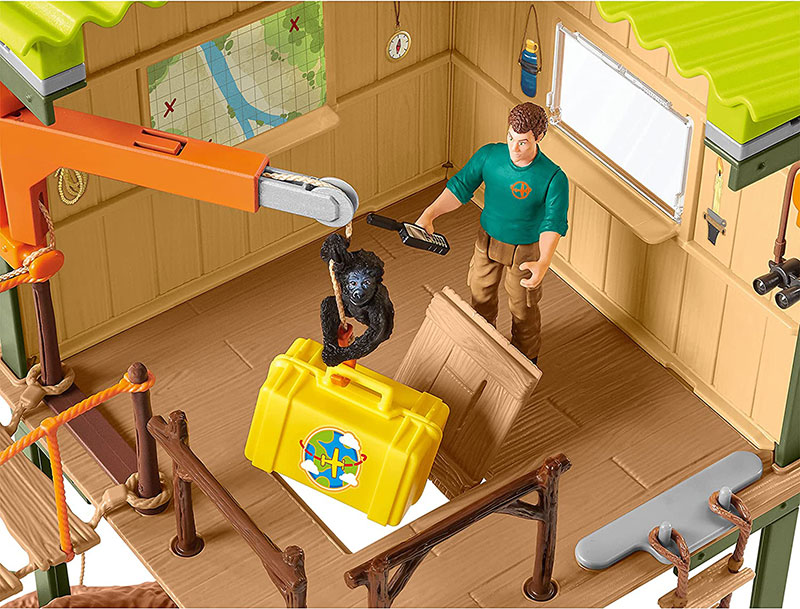 Schleich figurice Divlje životinje - Izviđačka stanica 42507 - pogled 4