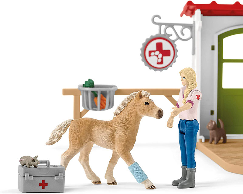 Schleich figurice Domaće životinje - Veterinarska ambulanta 42502 - pogled 4