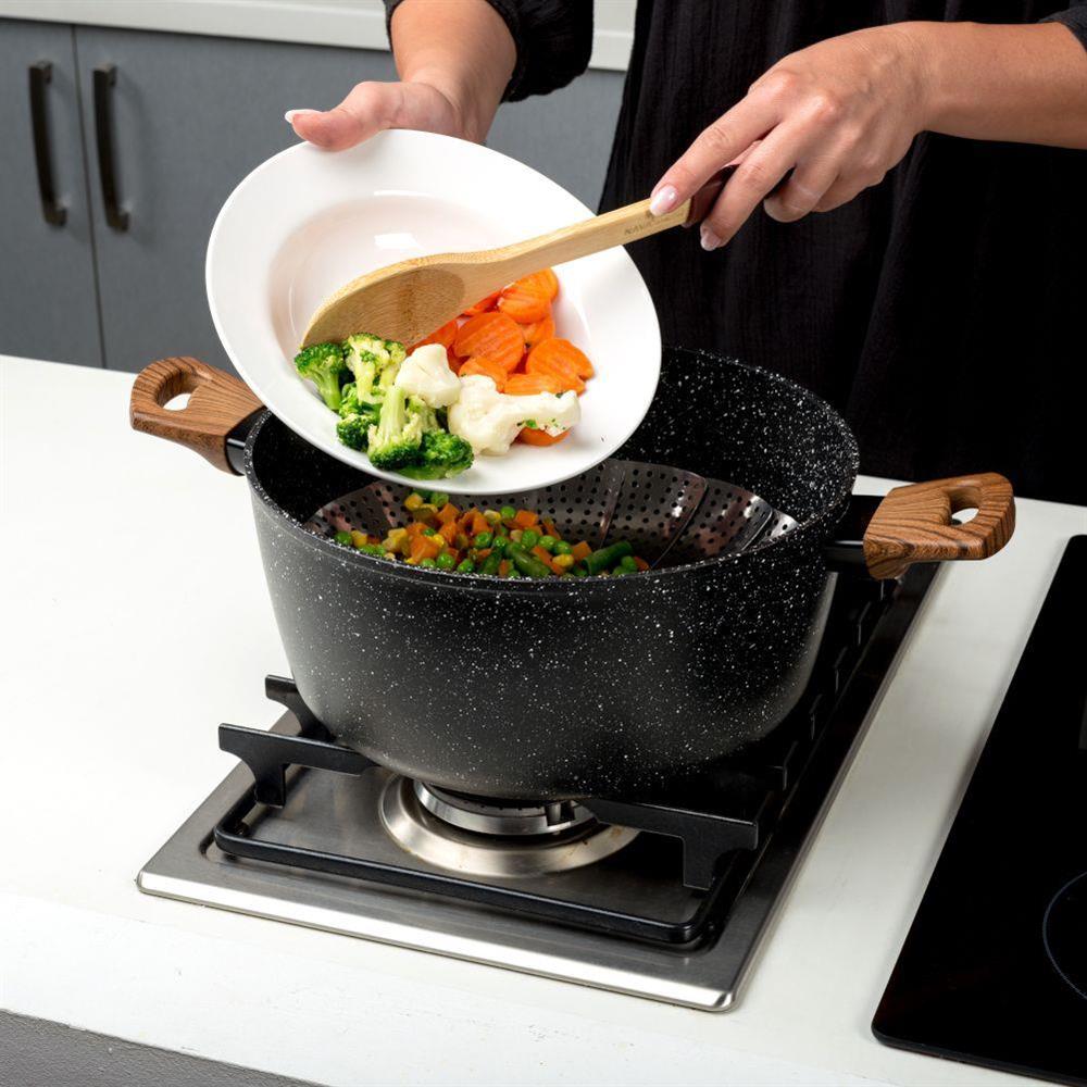 Sklopiva rešetka za kuvanje na pari Nava NV10-202-021 - pogled 4