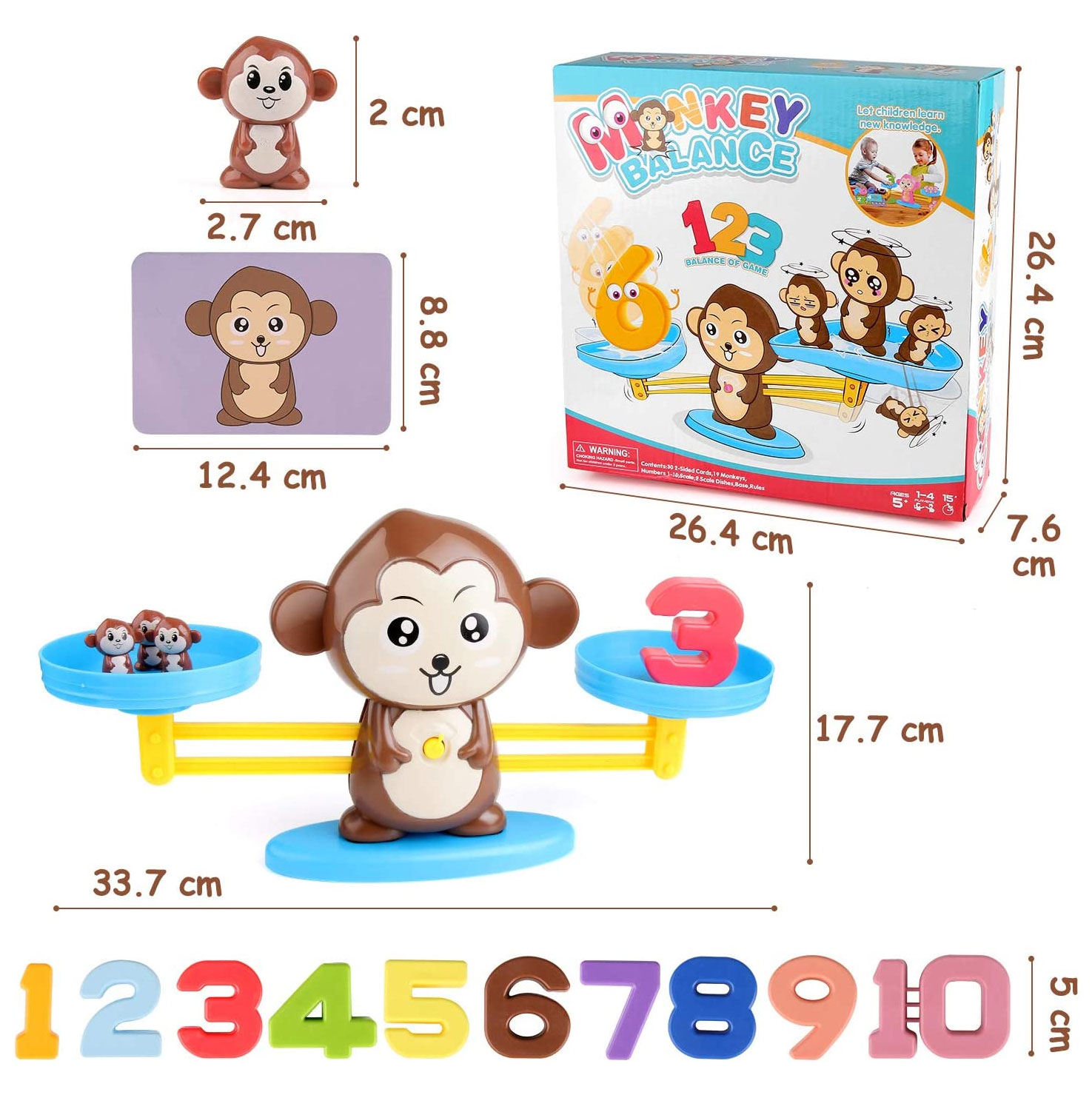 Majmun Vaga Edukativna Igračka - pogled 4