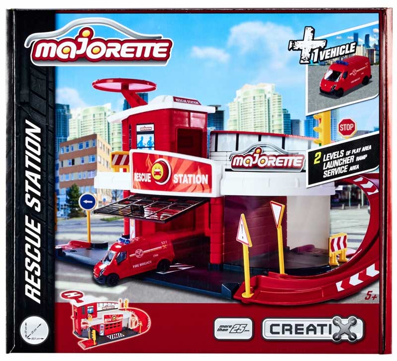 Igračka Vatrogasna stanica Majorette Creatix 2050038 - pogled 4