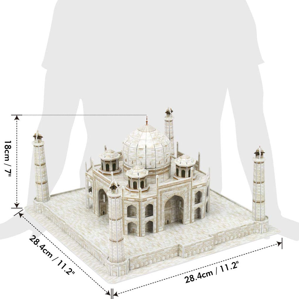 CubicFun National Geographic 3D Puzzle Taj Mahal DS0981h - pogled 4