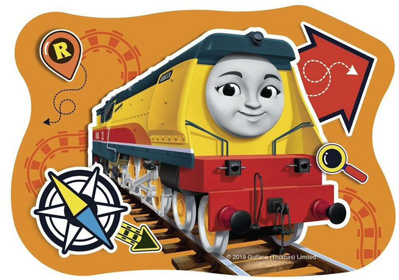 Thomas And Friends Puzzle 4 slagalice Ravensburger 06978 - pogled 4