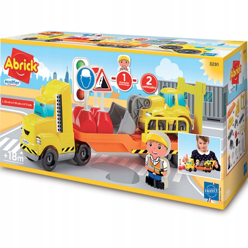 Ecoiffier Abrick set za izgradnju puteva - pogled 4