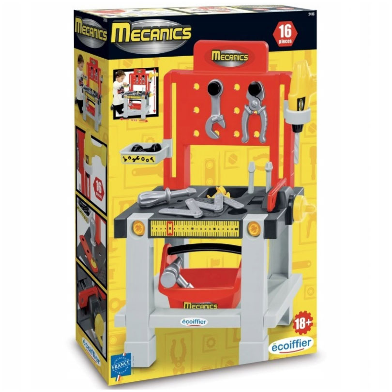 Ecoiffier majstorska radionica sa alatom - pogled 4