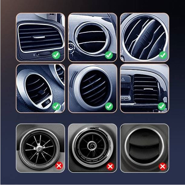 Magnetni ventilacioni auto držač za mobilni Ugreen LP290 - pogled 4