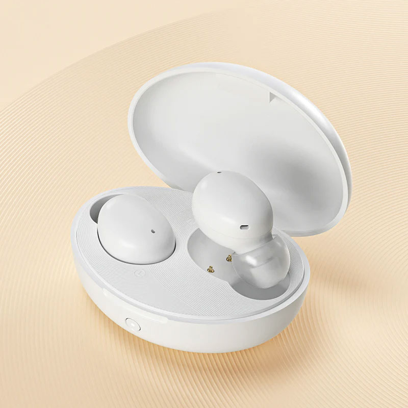 QCY T16 White True Wireless Earbuds - pogled 4