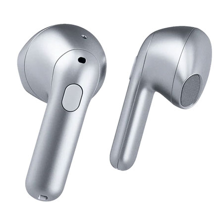Bluetooth slušalice Happy Plugs Hope Silver - pogled 4