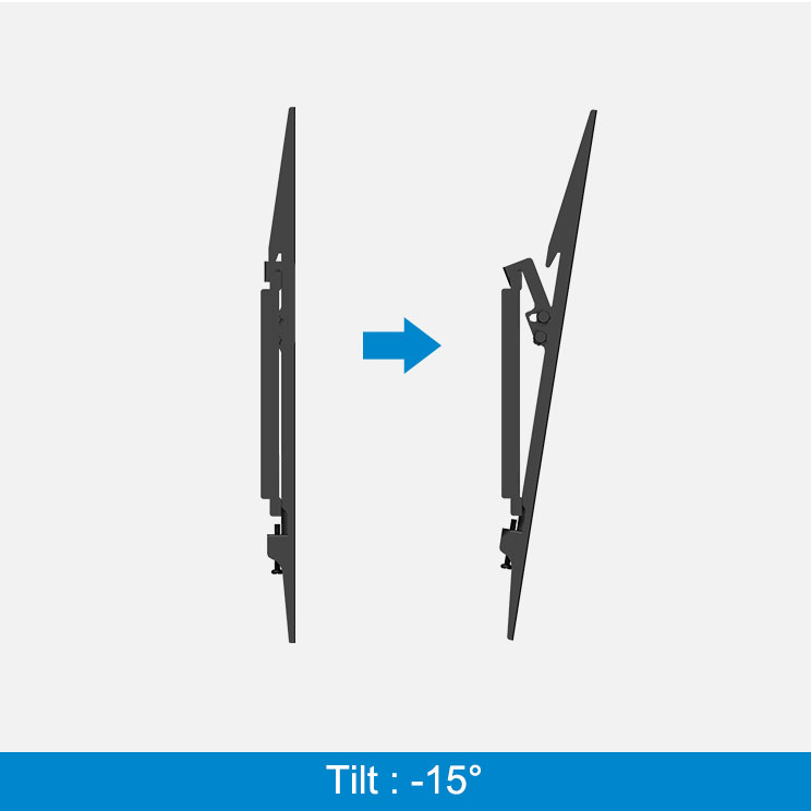 Nosač za tv 23-56 in sa podesivim nagibom Kettz TVN-450T - pogled 4