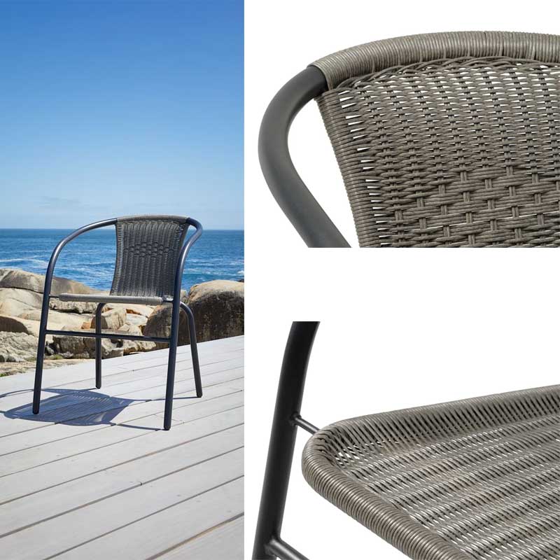 Balkonska garnitura Vista sa stolom i dve stolice - pogled 4